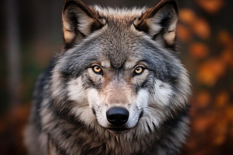 vecteezy portrait of a wolf in t 1